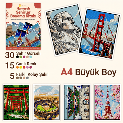 Renkçe - Numaralarla Boyama Kitabı